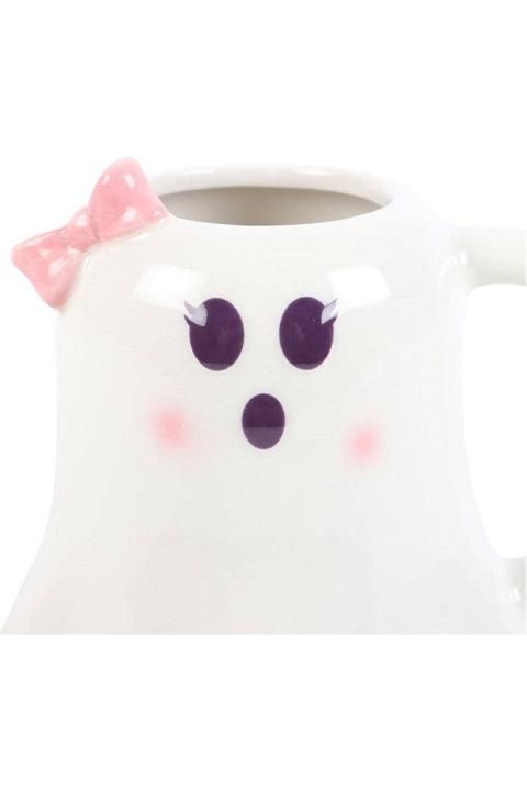 Shop For Miss Boo Ghost Shaped Halloween Mug with Bow