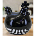 Shop For Modern Black and White Chicken Décor (Set of 2)