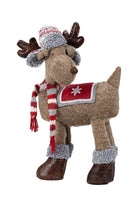 Shop For Moose Shelf Sitter with Hat 21"H at Michelle's aDOORable Creations