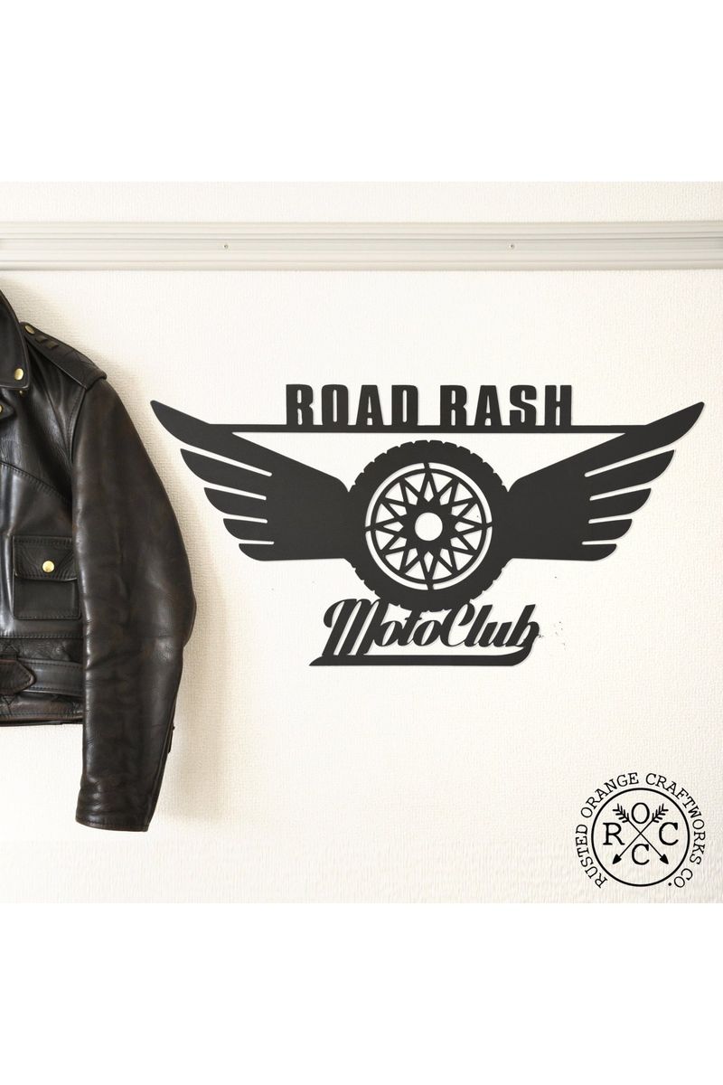 Shop For Motorcycle Life Personalized Rustic Garage Sign Wall Decor at Michelle's aDOORable Creations