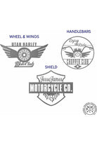 Shop For Motorcycle Life Personalized Rustic Garage Sign Wall Decor at Michelle's aDOORable Creations