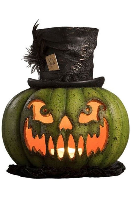 Shop For Mr. Hyde Light Up Pumpkin at Michelle's aDOORable Creations