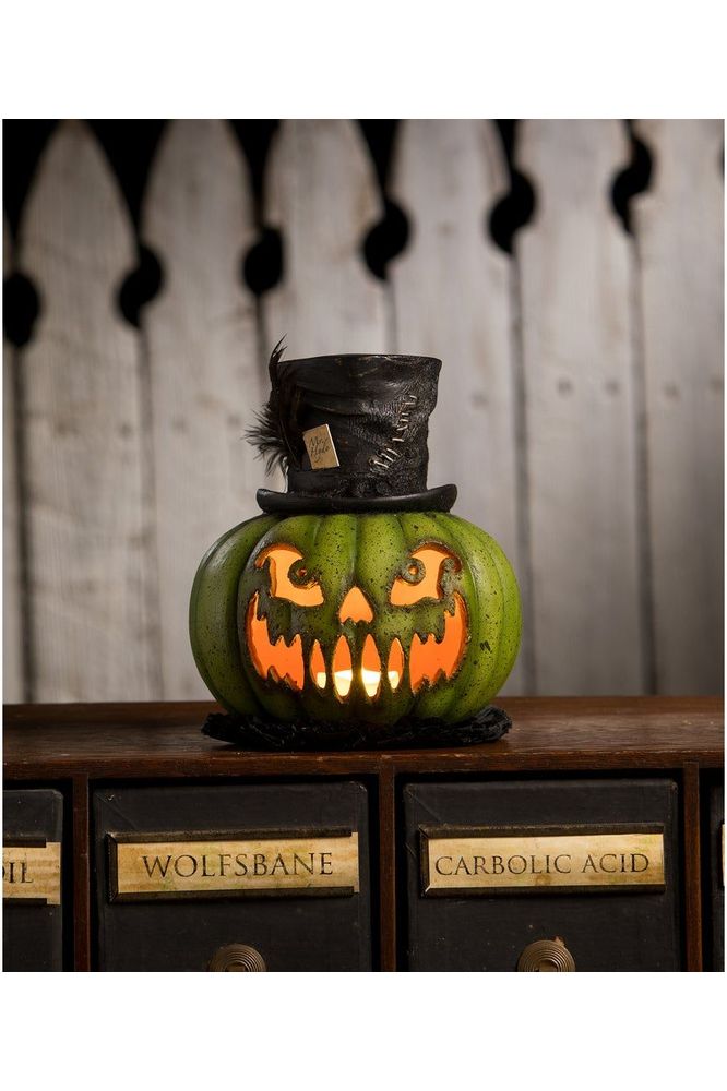 Shop For Mr. Hyde Light Up Pumpkin at Michelle's aDOORable Creations