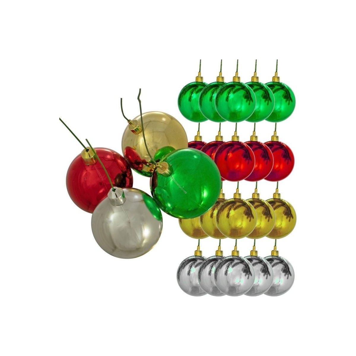 Shop For Multi - Color Ball Ornaments Bundle (48 pc) at Michelle's aDOORable Creations