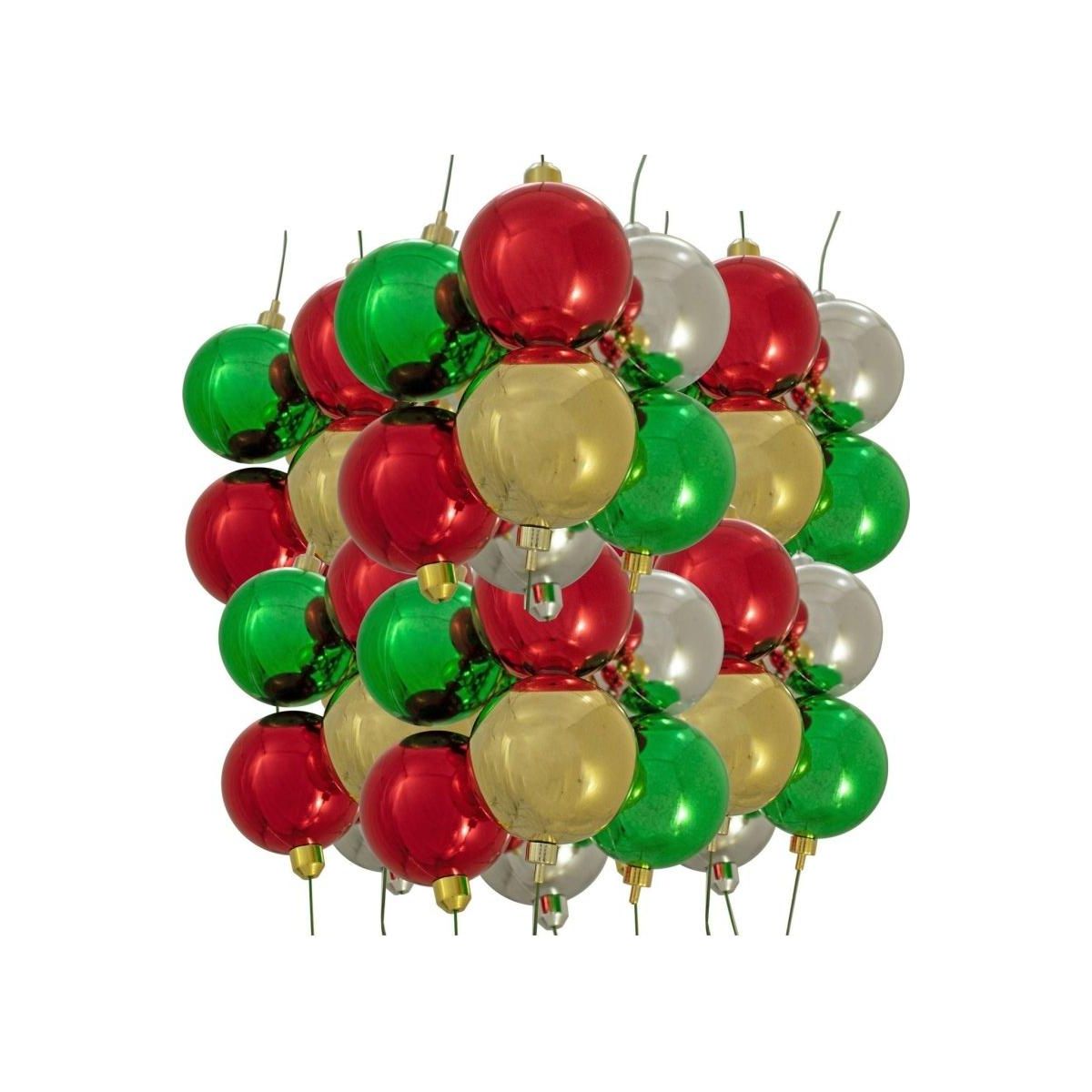 Shop For Multi - Color Ball Ornaments Bundle (48 pc) at Michelle's aDOORable Creations