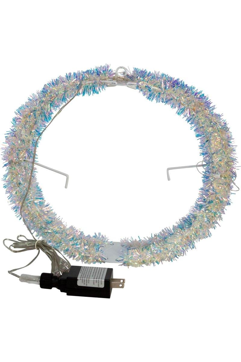 Shop For Multi - Color LED Tinsel Foldable Sphere 12"