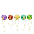Shop For Multicolored Glass Reflector Christmas Ornaments, Set of 9