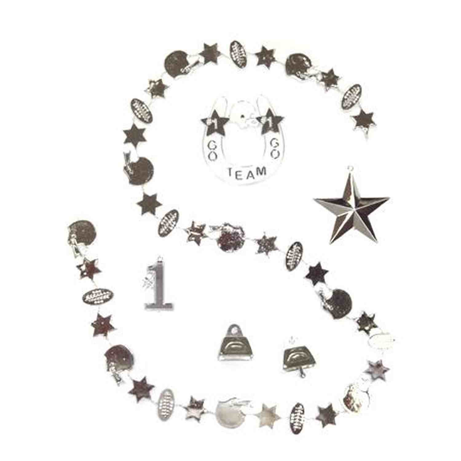 Shop For Mum Garland and Trinket Assortment Pack: Silver (6 Pcs)