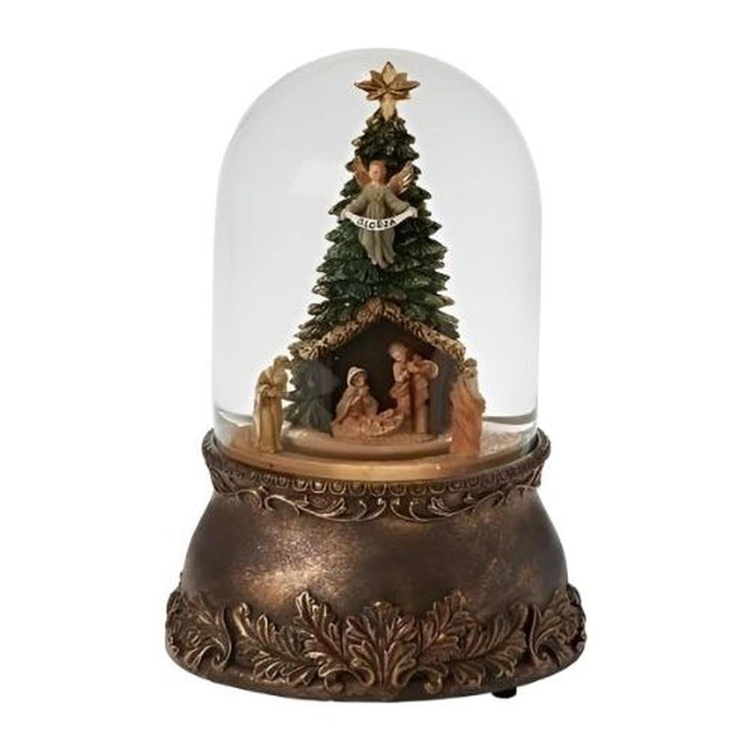Shop For Musical Nativity Glitter Globe Lantern at Michelle's aDOORable Creations
