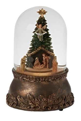 Shop For Musical Nativity Glitter Globe Lantern 66099