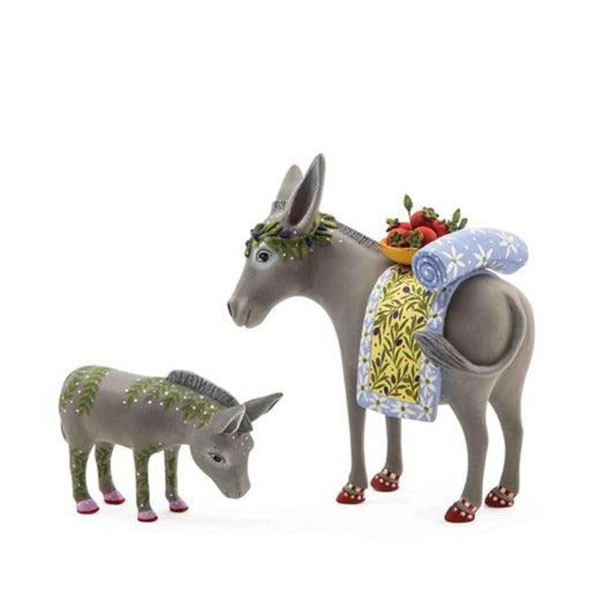 Shop For Nativity Mother & Baby Donkey Figures
