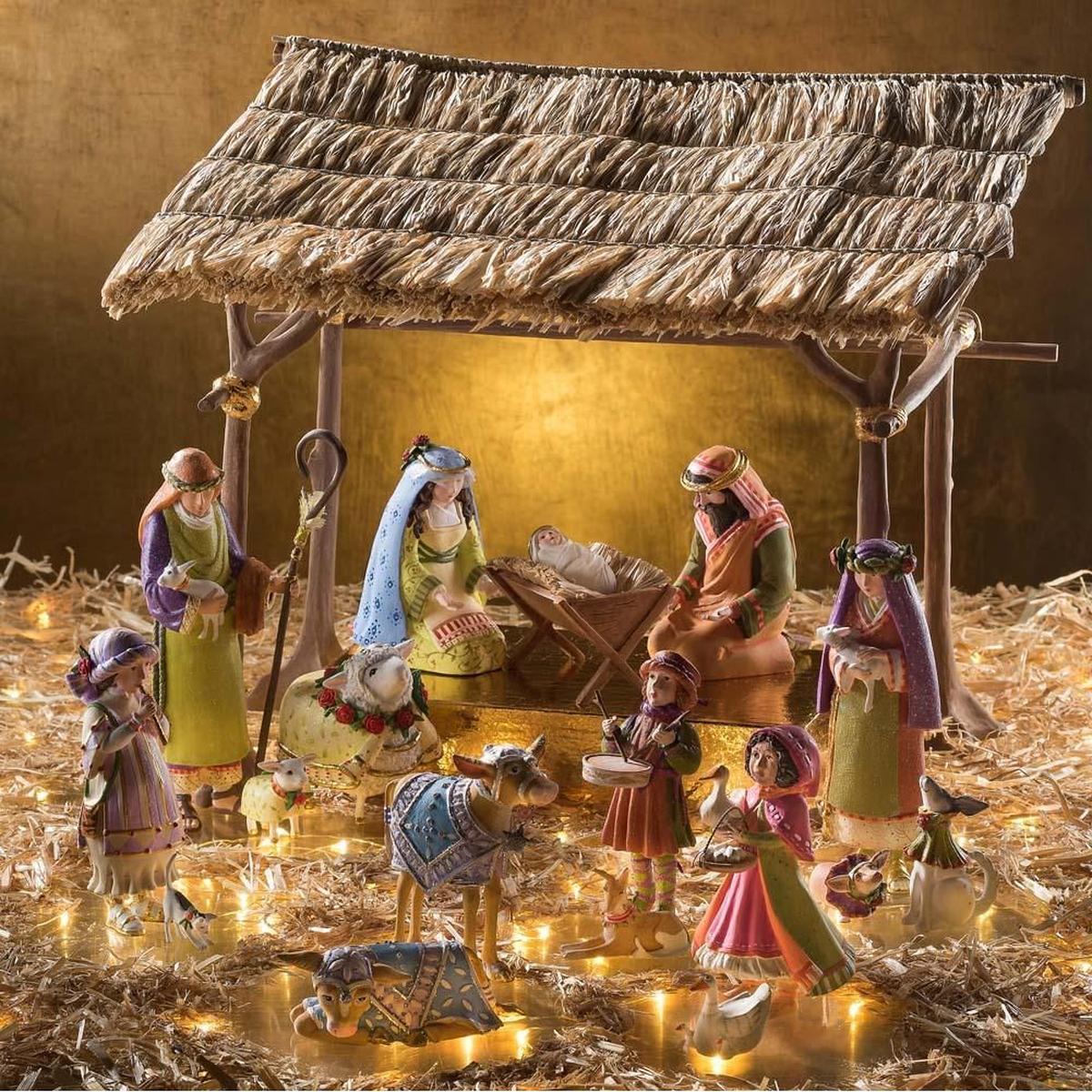 Shop For Nativity Shepherdess with Dog Figures