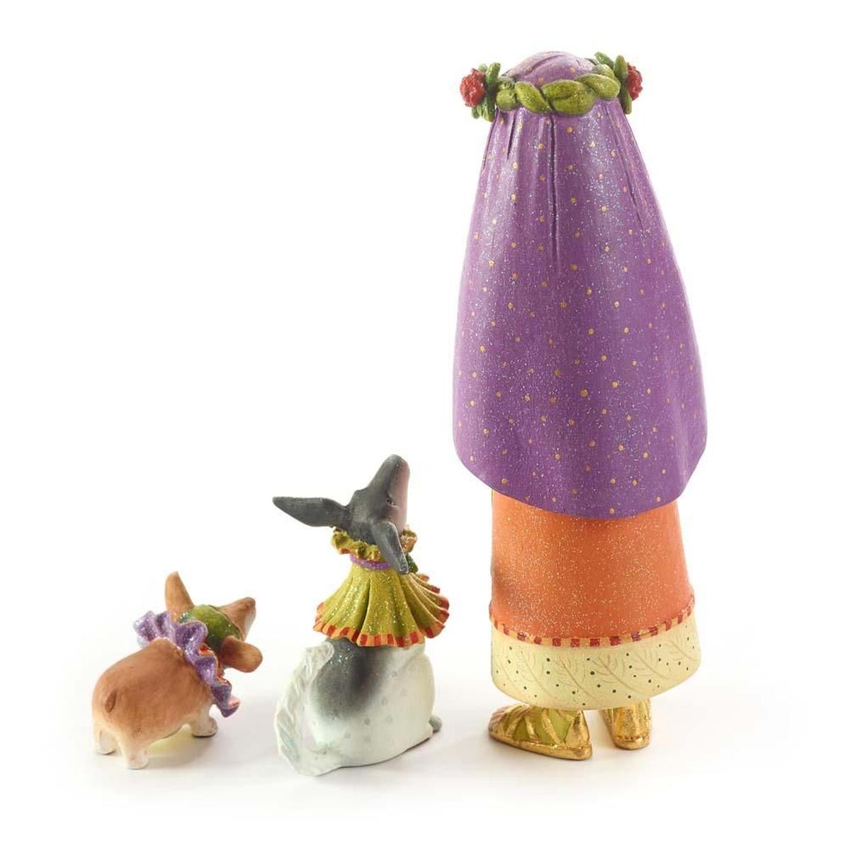 Shop For Nativity Shepherdess with Dog Figures