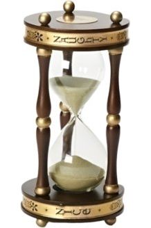 Shop For Naughty and Nice Year Hourglass at Michelle's aDOORable Creations