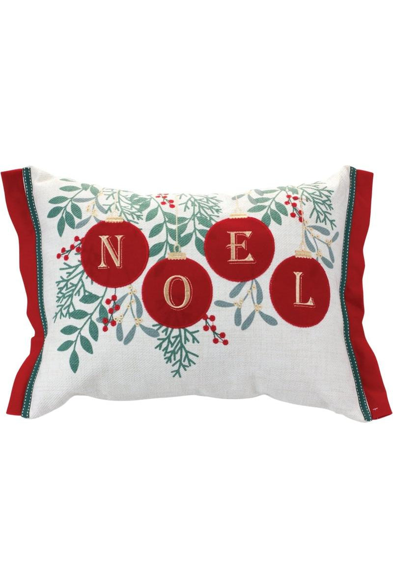 Shop For Noel Ornaments Throw Pillow 87596DS