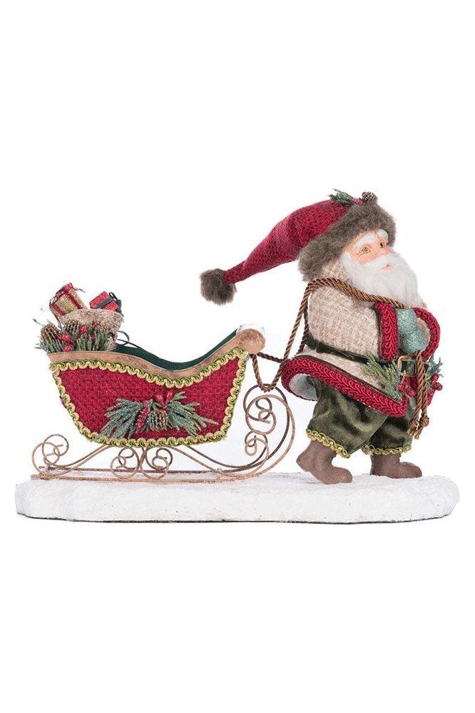 Shop For North Country Santa Pulling Sleigh Candle Holder