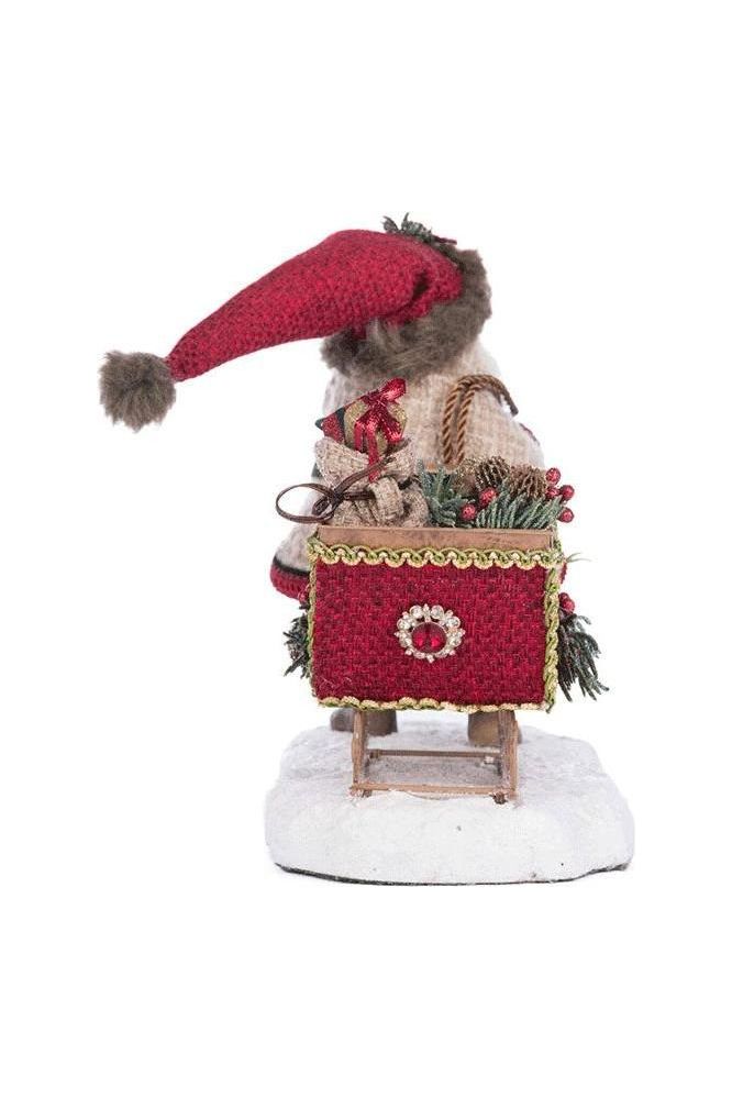 Shop For North Country Santa Pulling Sleigh Candle Holder