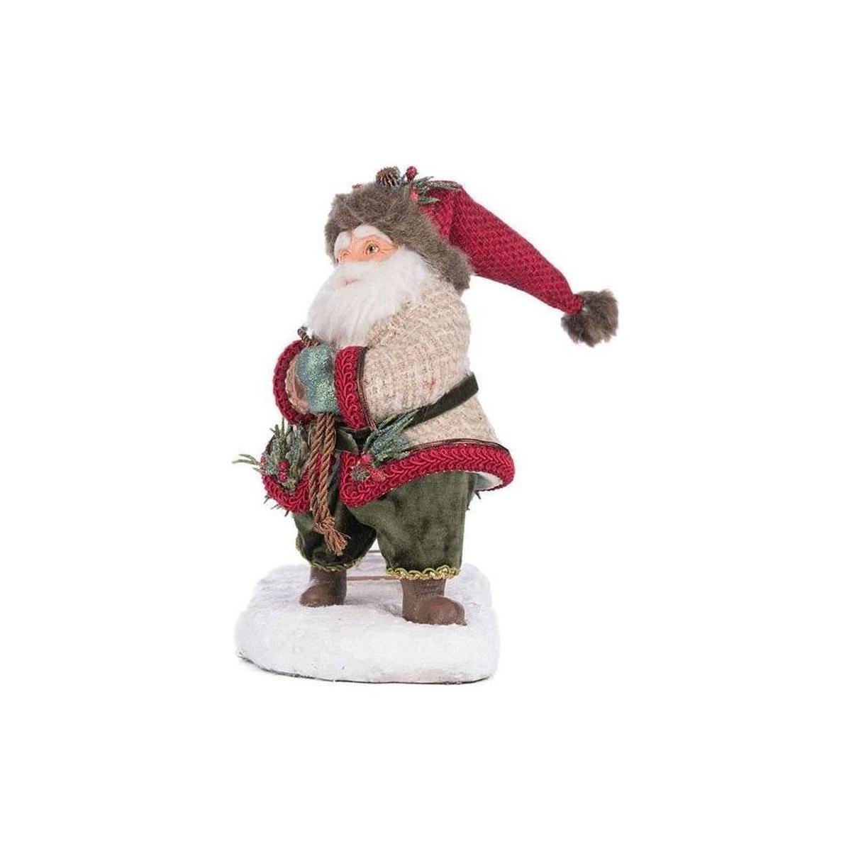Shop For North Country Santa Pulling Sleigh Candle Holder