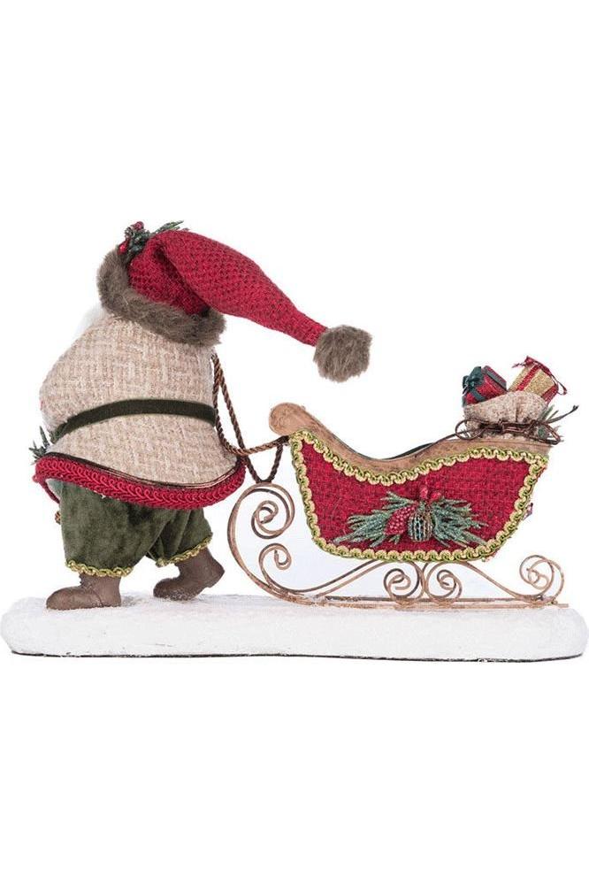 Shop For North Country Santa Pulling Sleigh Candle Holder