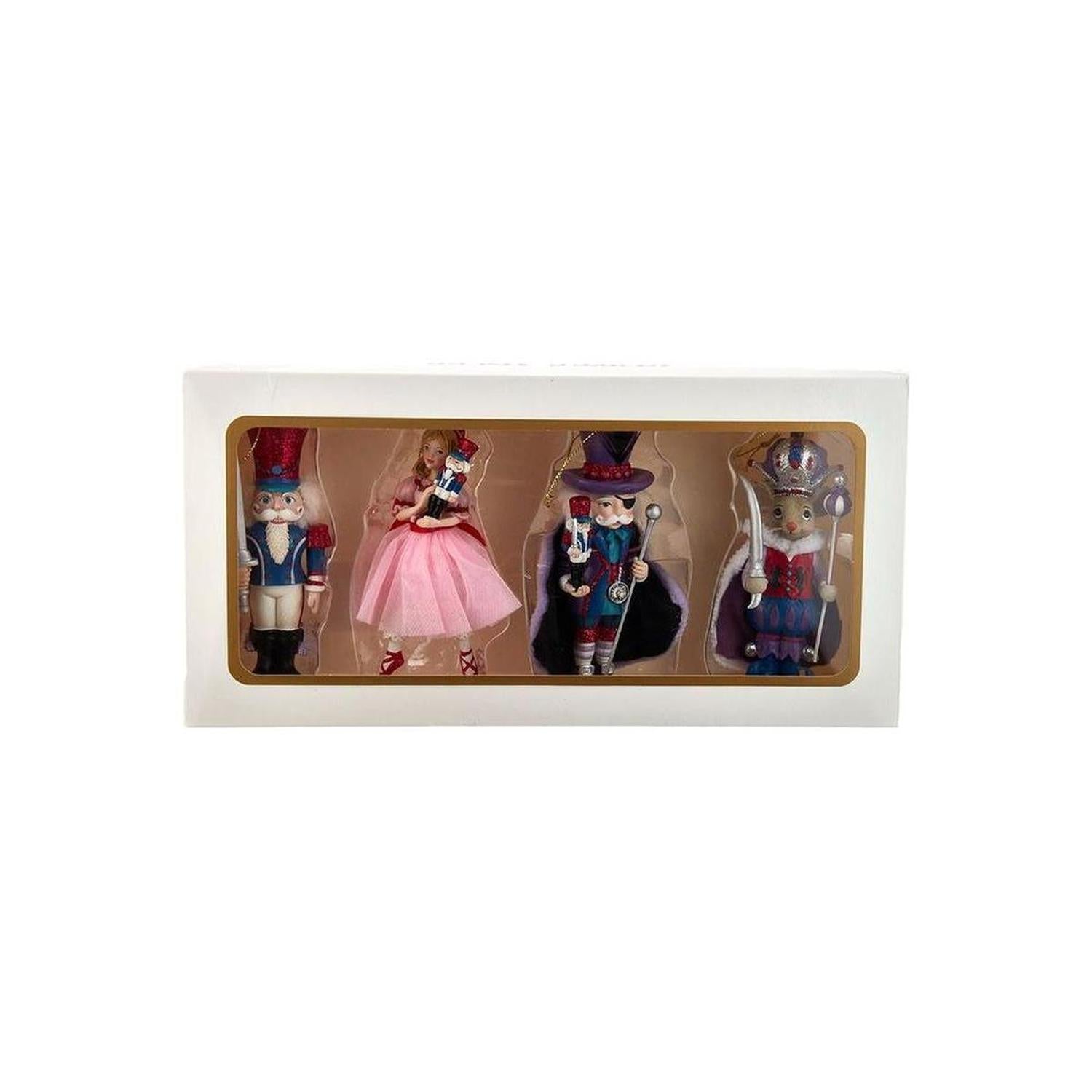 Nutcracker Suite Ornaments (4 Piece Set)