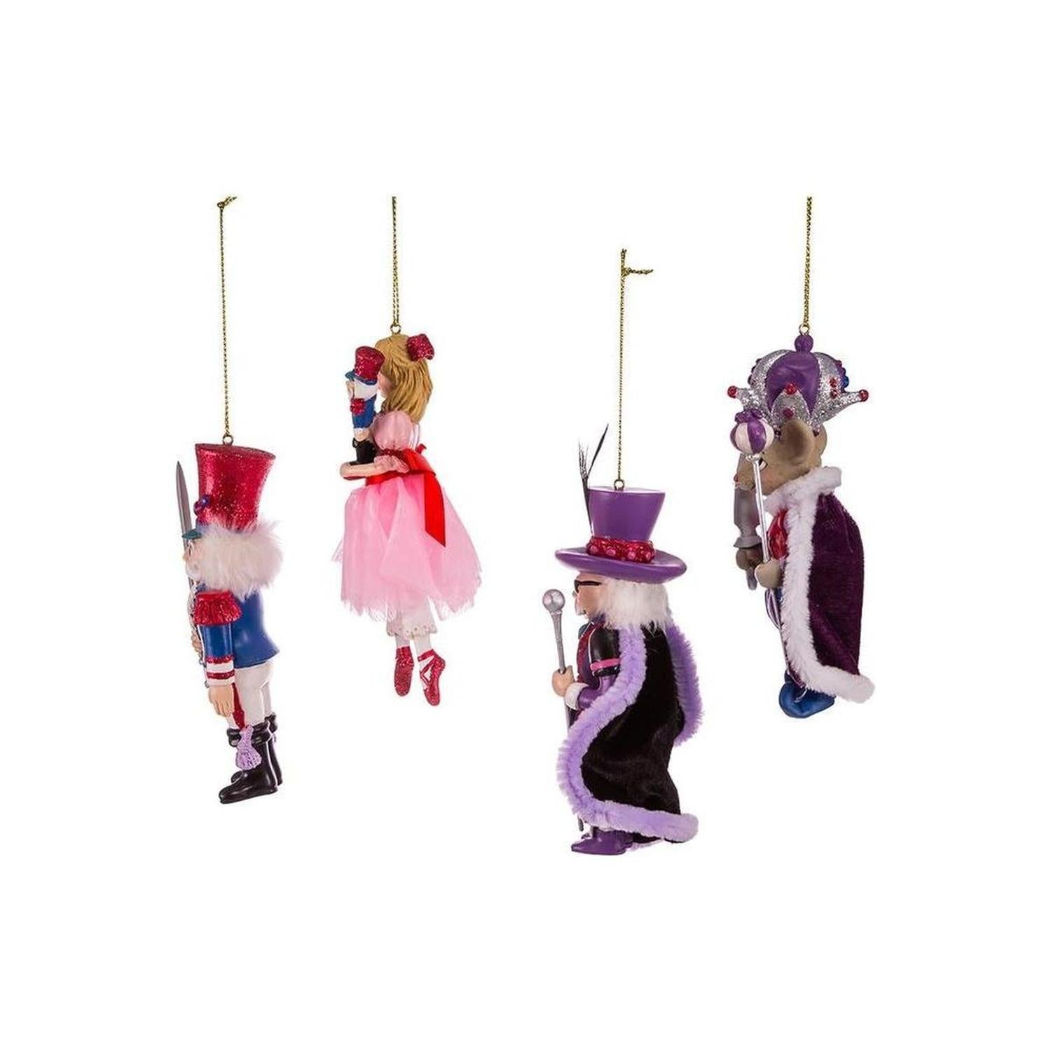 Nutcracker Suite Ornaments (4 Piece Set)