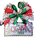 Shop For Oh Christmas Tree Door Hanger w/Bow