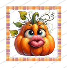 Shop For Orange Kissy Pumpkin Face Sign