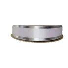 Shop For Outside Stripes Ribbon Num 9: White/Silver 100 yds