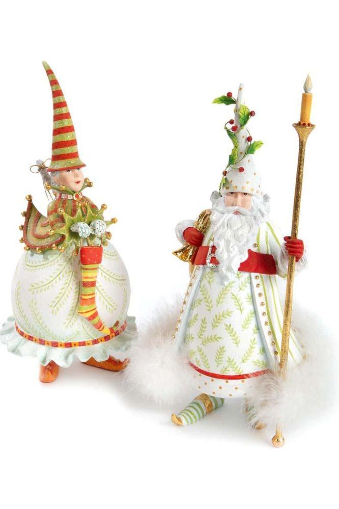 Shop For Patience Brewster Dash Away Candlelight Santa Figure