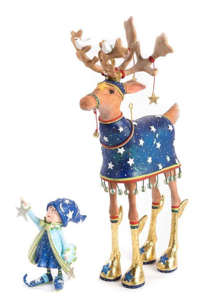 Shop For Patience Brewster Dash Away Comet Reindeer Figure