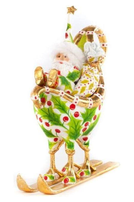 Shop For Patience Brewster Dash Away Santa In Sleigh Ornament