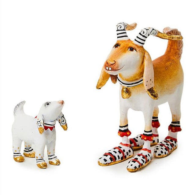 Patience Brewster Mini Nativity Nathan & Noel Goat Figures