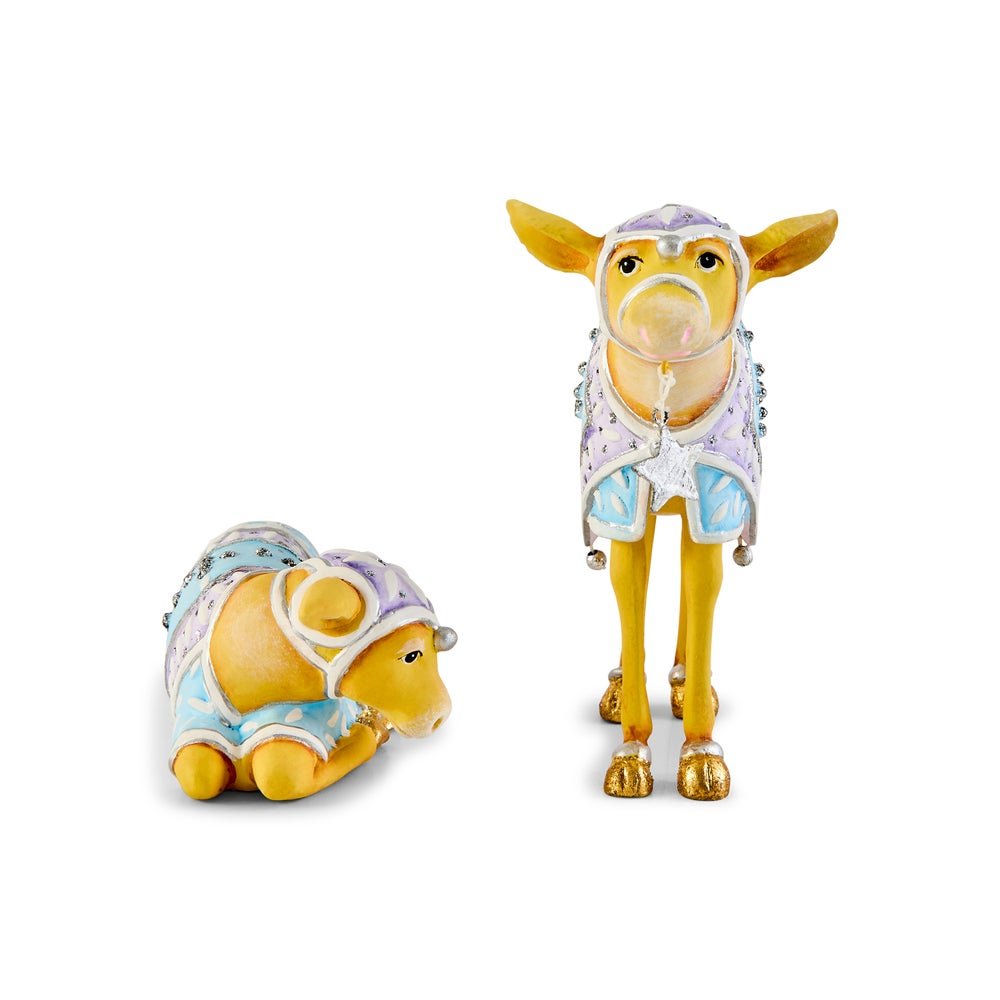 Patience Brewster Nativity Calf Figures