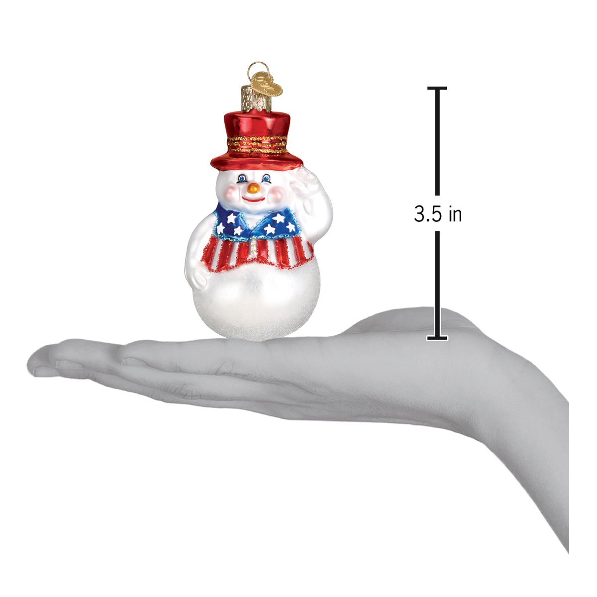Shop For Patriotic Snowman Ornament