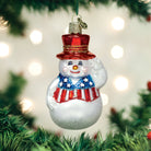Shop For Patriotic Snowman Ornament