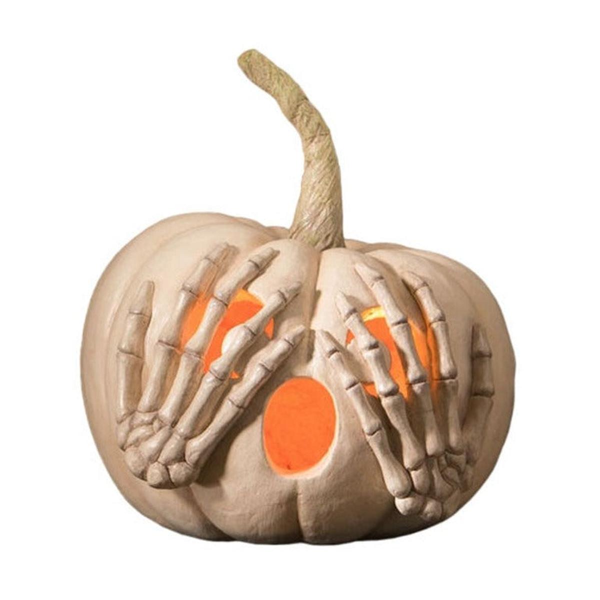 Shop For Peek - a - Boo Pumpkin White