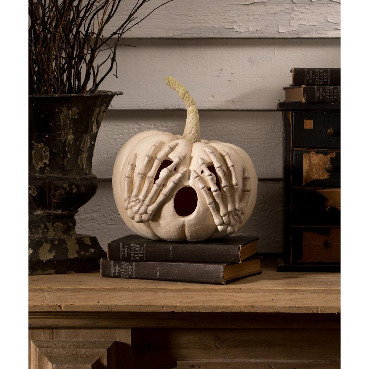 Shop For Peek - a - Boo Pumpkin White