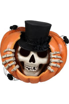 Shop For Peek - A - Boo Skelly Orange Pumpkin