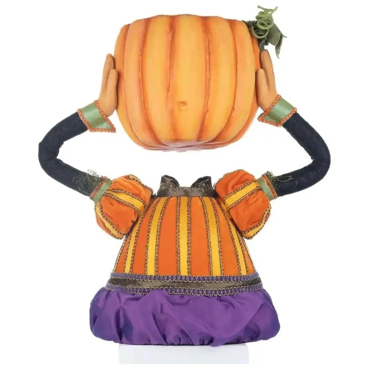 Percy Pumpkin Head Halloween Candy Bowl