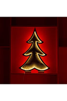 Shop For Pine Tree Outline Ekko Light Display 24.5"H at Michelle's aDOORable Creations