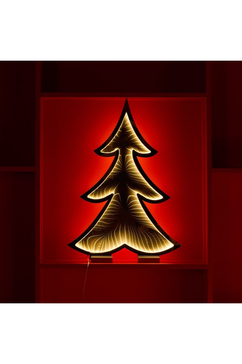 Shop For Pine Tree Outline Ekko Light Display 24.5"H at Michelle's aDOORable Creations