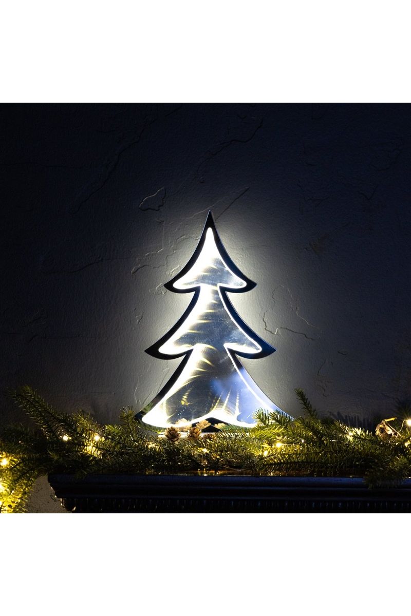 Shop For Pine Tree Outline Ekko Light Display (Set of 2) at Michelle's aDOORable Creations