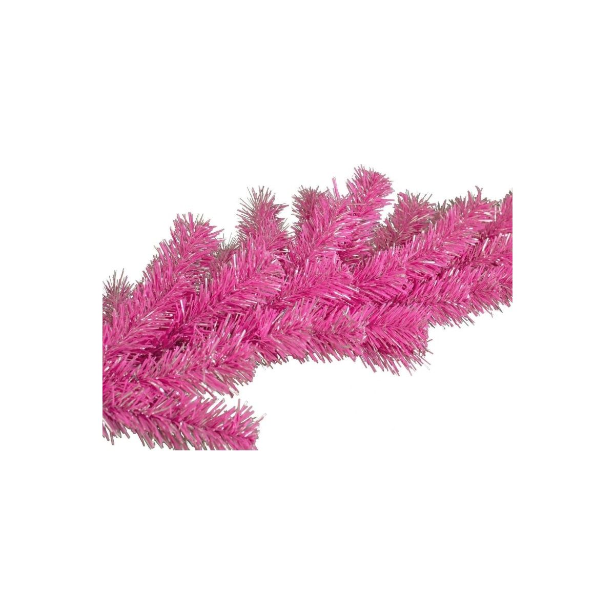Shop For Pink and Silver Christmas Garland at Michelle's aDOORable Creations