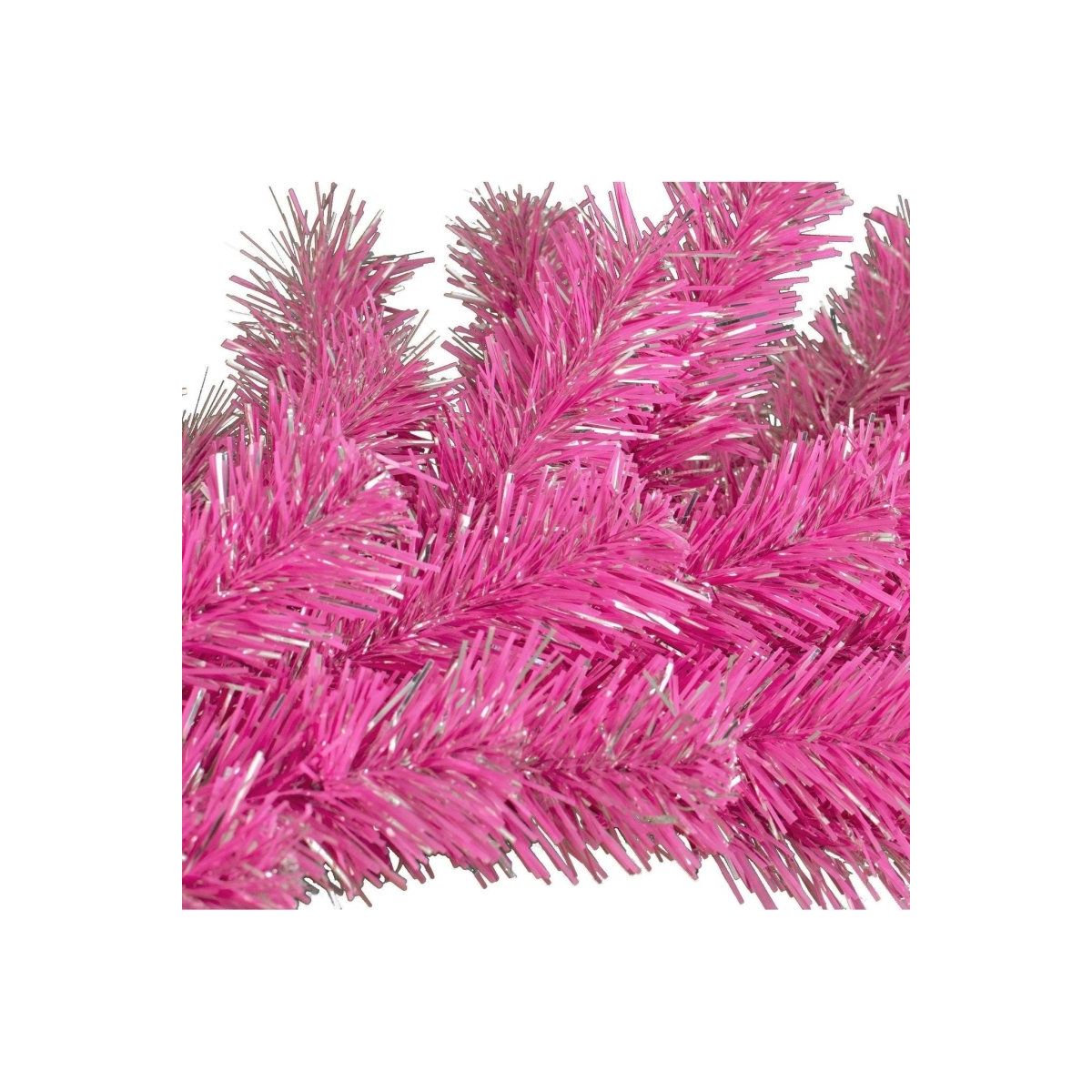 Shop For Pink and Silver Christmas Garland at Michelle's aDOORable Creations