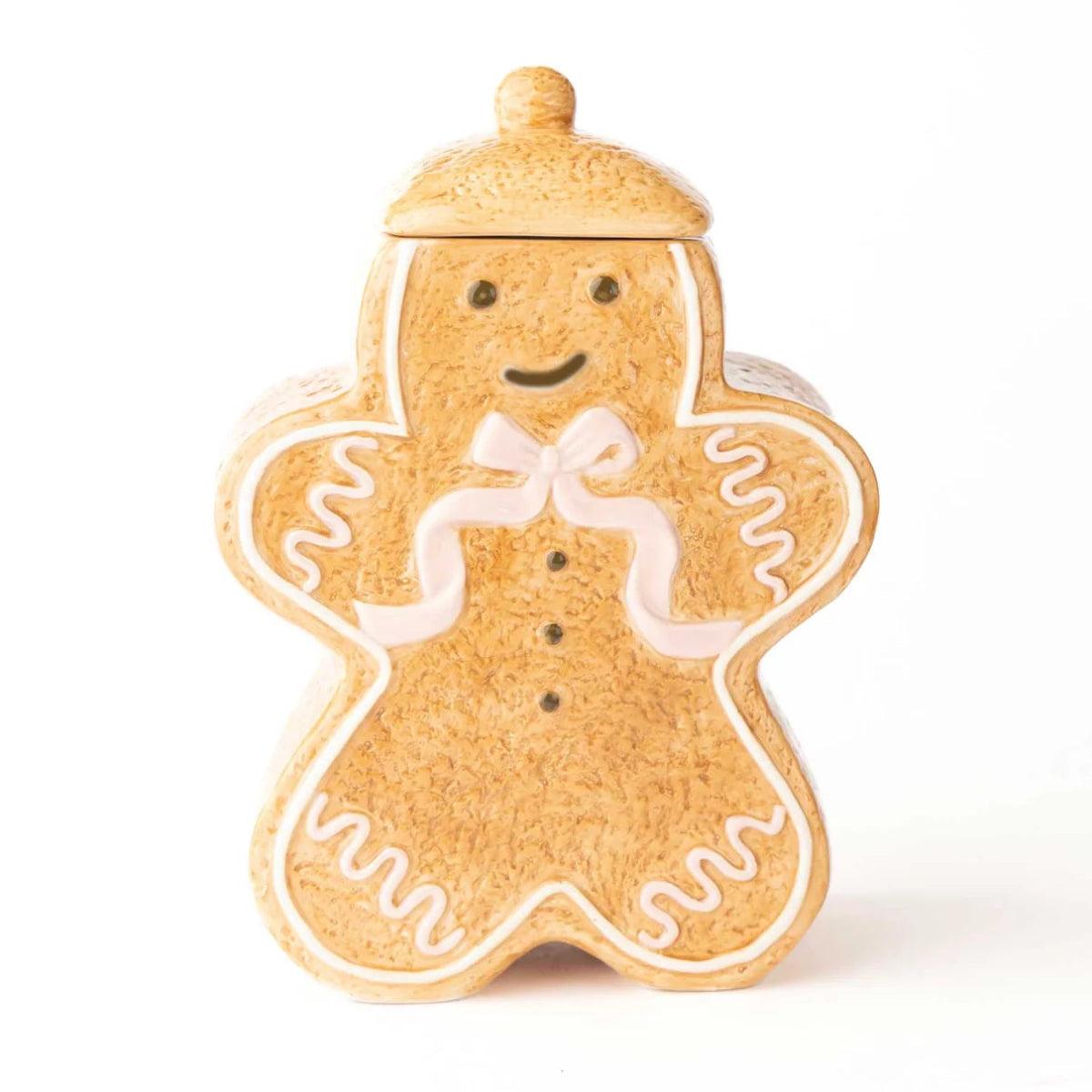 Shop For Pink Bow Gingerbread Cookie Jar