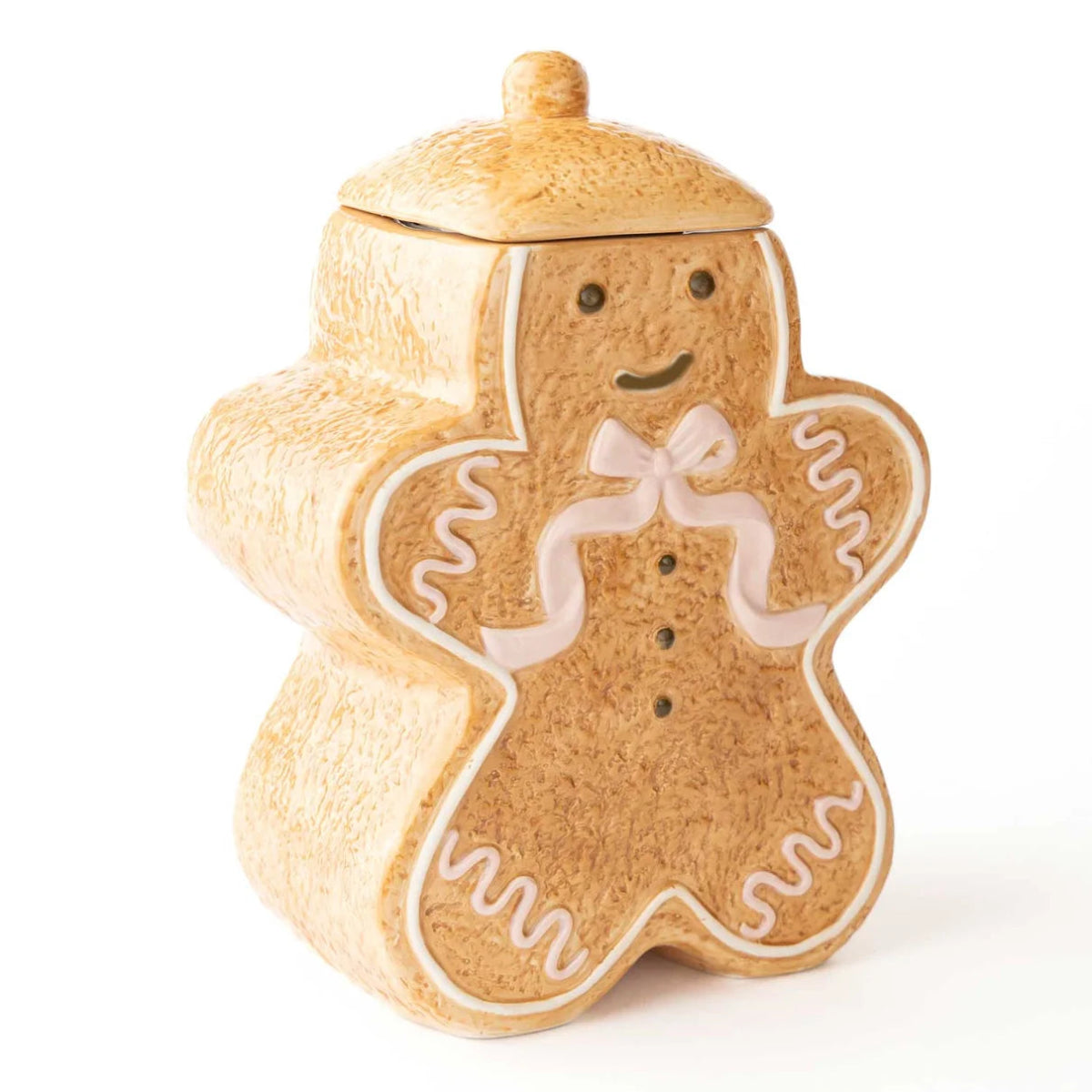 Shop For Pink Bow Gingerbread Cookie Jar