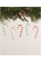 Shop For Pink Candy Cane Ornament at Michelle's aDOORable Creations