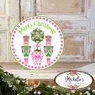 Shop For Pink Chinoiserie Christmas Nutcracker Sign