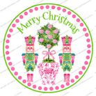 Shop For Pink Chinoiserie Christmas Nutcracker Sign