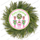 Shop For Pink Chinoiserie Christmas Nutcracker Sign